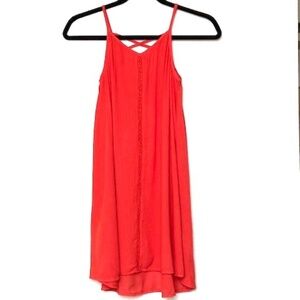 Harper Canyon | Girl's Red Cross Back Tunic Top M